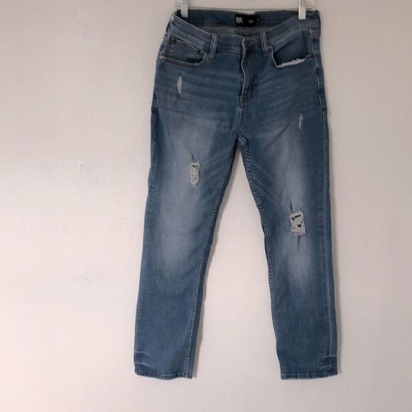 RSQ Slim Distressed Jeans Size 31X30 - Picture 1 of 14